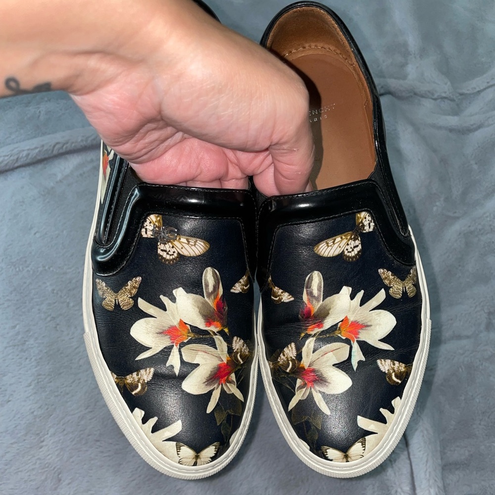 Givenchy Floral Slip-on Sneakers